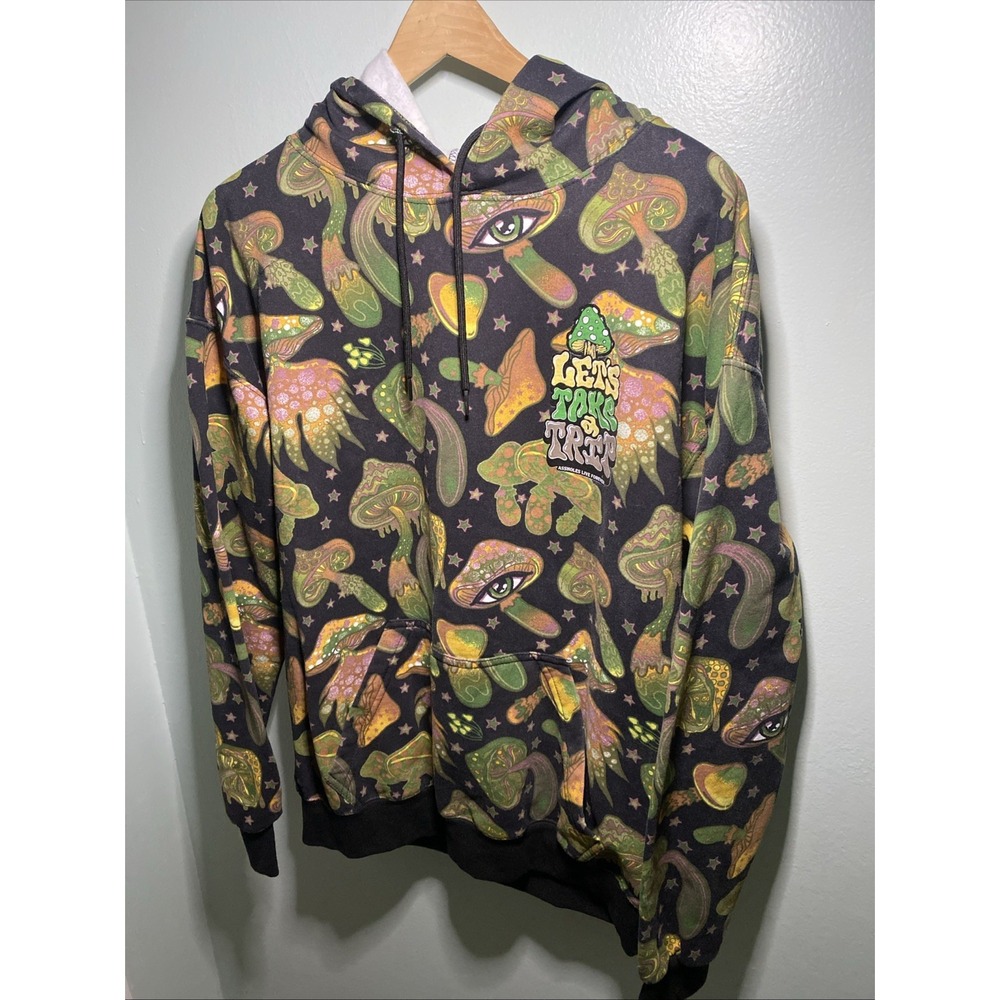 A**holes Live Forever Large Let's Take A Trip Hoodie Rare Design